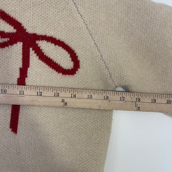 En Saison Anthropologie Merrill Short-Sleeve Crop Sweater Women's Size Small - Picture 7 of 8